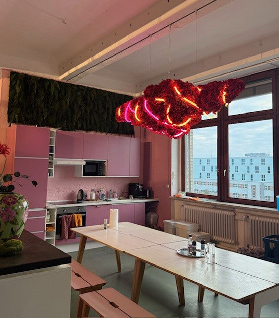 Hortensienskulptur "Desertlight"