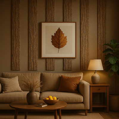 Pappelbaumrinde Schindeln