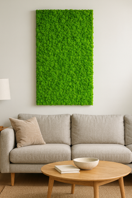 Moosbild Islandmoos 100x55cm