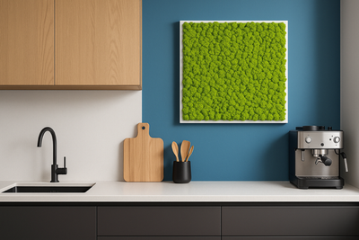 Islandmoos Apfelgrün Premium | eckig