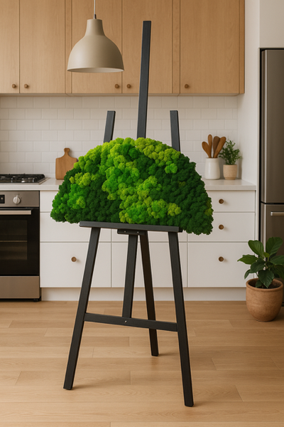 Moosbild-Duo "Halbmond"