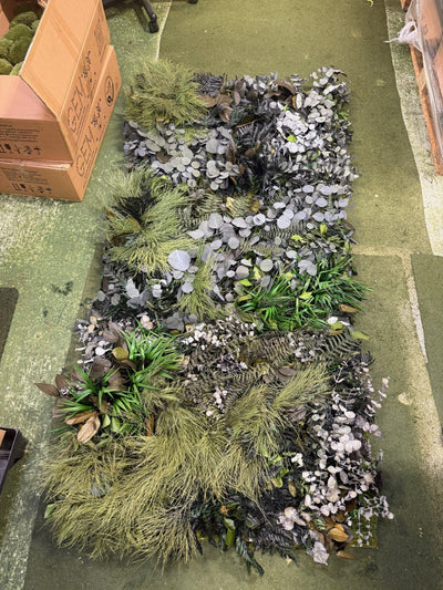 Pflanzenbild dreiteilig