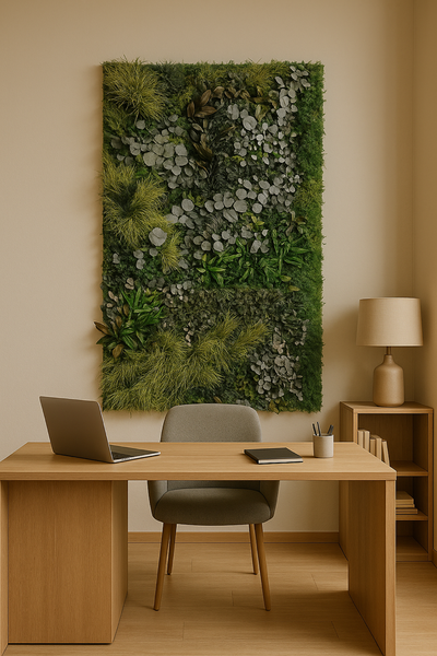 Pflanzenbild dreiteilig