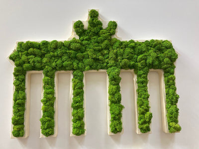 Brandenburgertor aus Moos