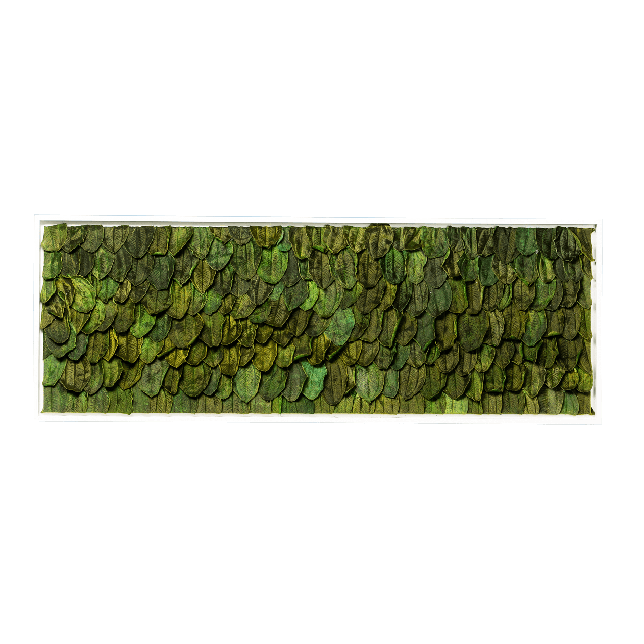 Blätterbild | eckig, grün