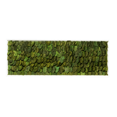 Blätterbild | eckig, grün