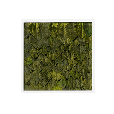 Blätterbild | eckig, grün