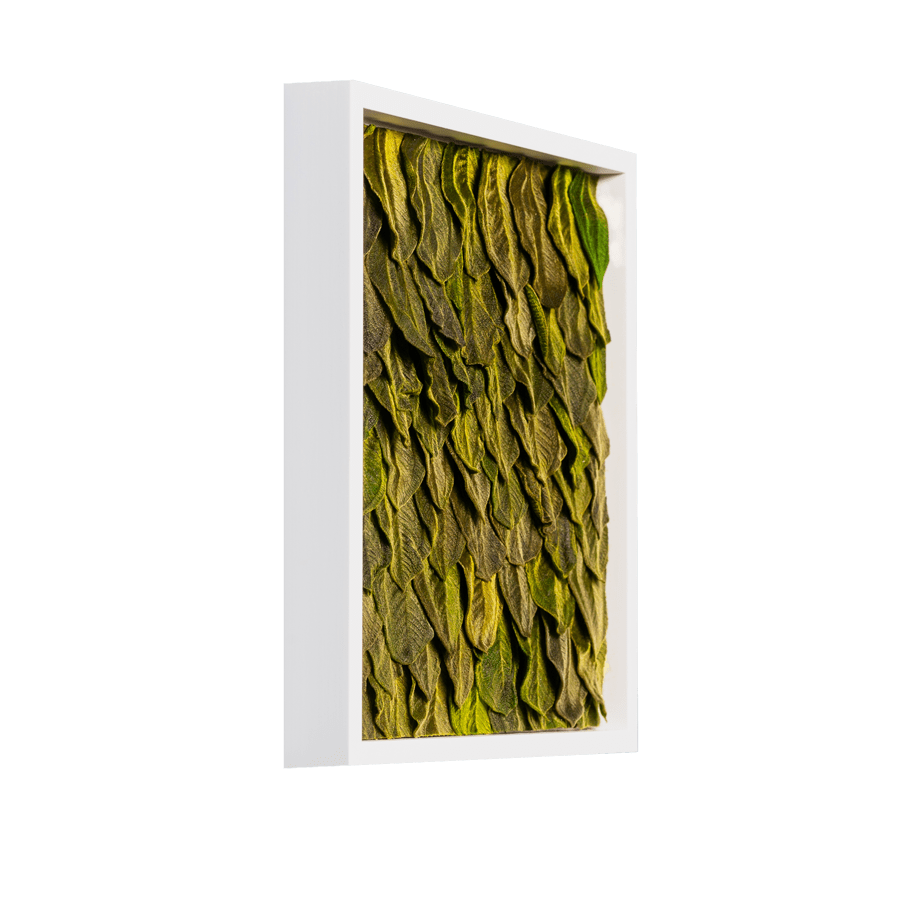 Blätterbild | eckig, grün