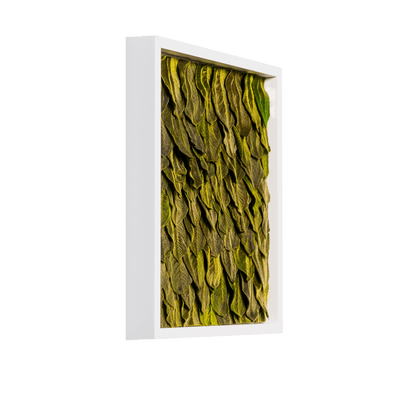 Blätterbild | eckig, grün