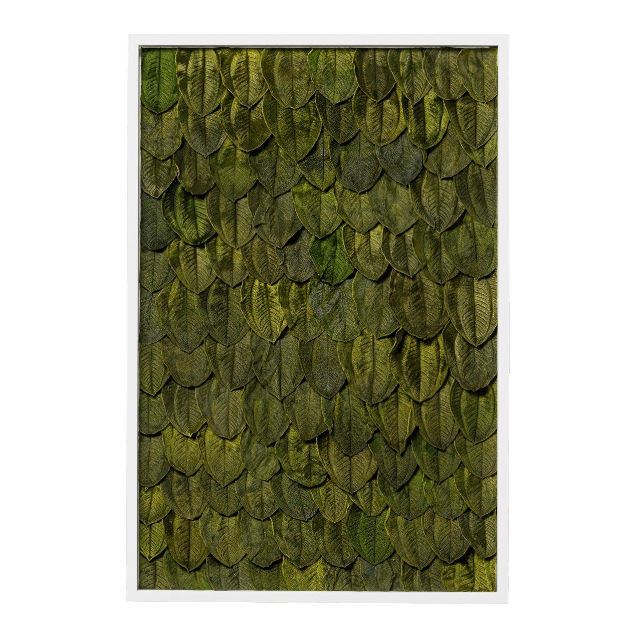 Blätterbild | eckig, grün