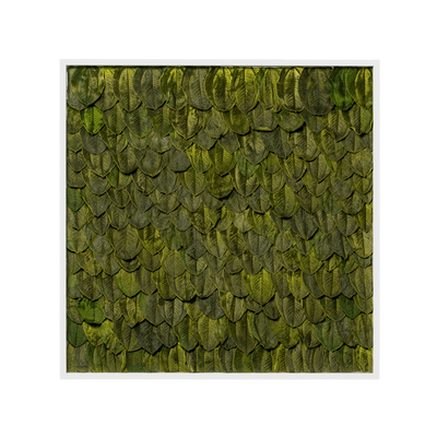 Blätterbild | eckig, grün