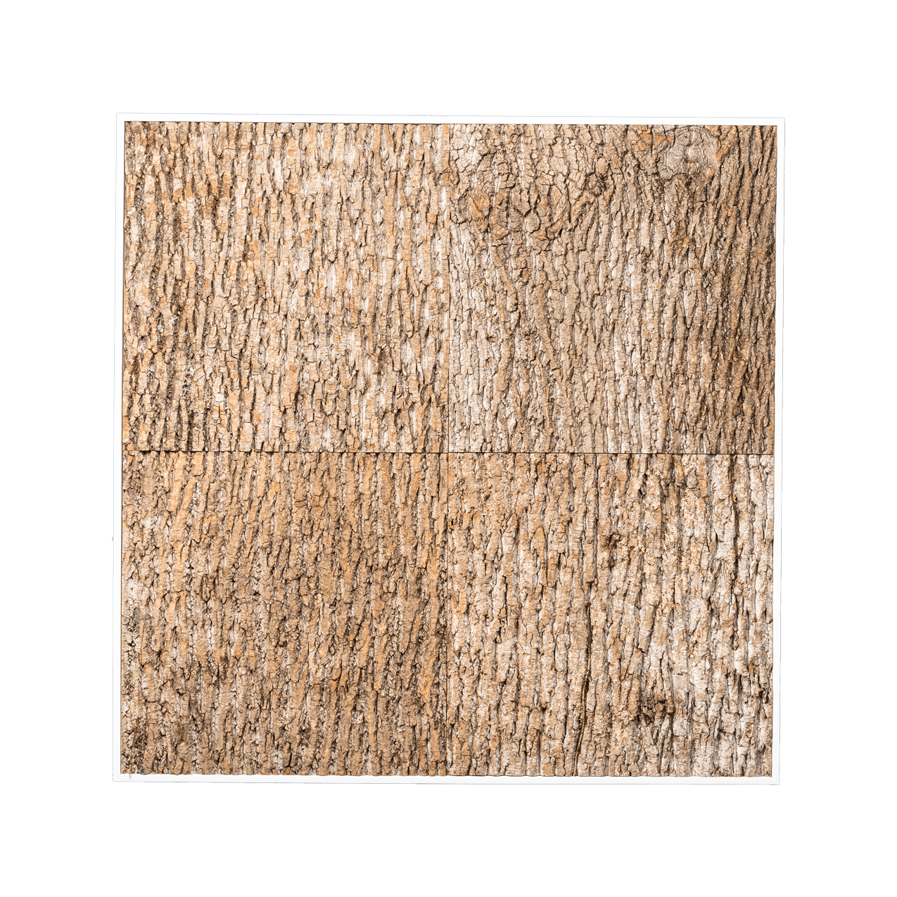 Pappelrinde | eckig